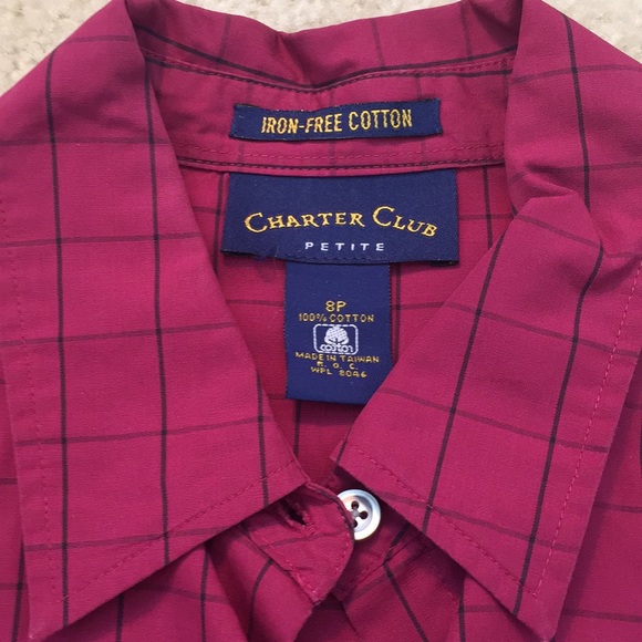 Windowpane button down shirt - Picture 2 of 6